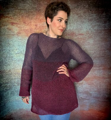 Häkelanleitung Pullover "MAIMELODIE" - Bild 8