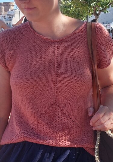 Knitting pattern, Terea top - Image 3