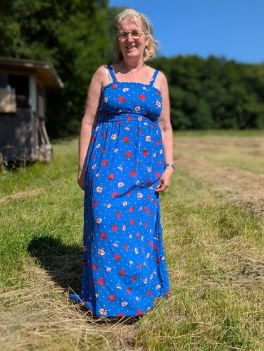 Schnittmuster Tunika, (Maxi)Kleid Easy Bandeau für Damen Größe 32-48 - Bild 9