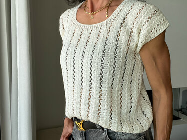 Strickanleitung – Shirt IMGA – nahtlos bottom up - NO.271