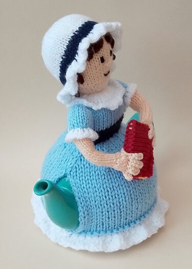TeaCosyFolk's Jane Austen Tea Cosy Knitting Pattern