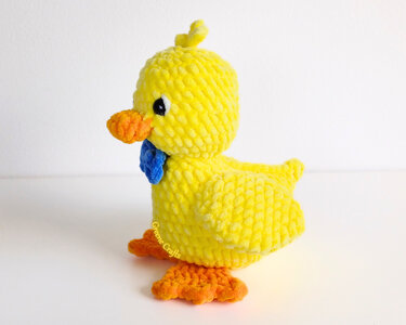 Mr. Quack, the Duck - Low Sew Toy Crochet Pattern - Image 6