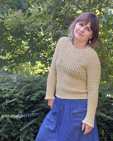 Strickanleitung, Alesia blouse,