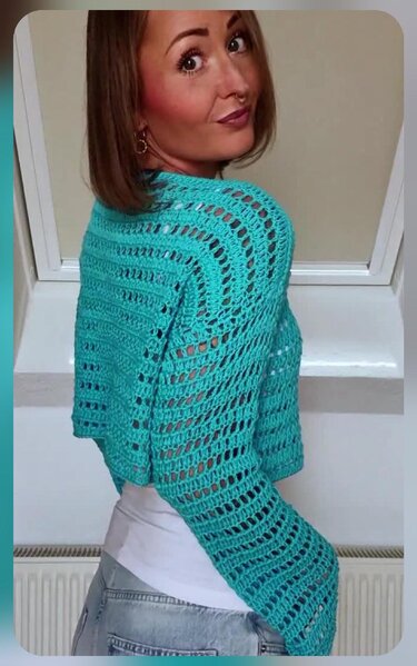 Pullover Strandliebe häkeln Häkelpullover