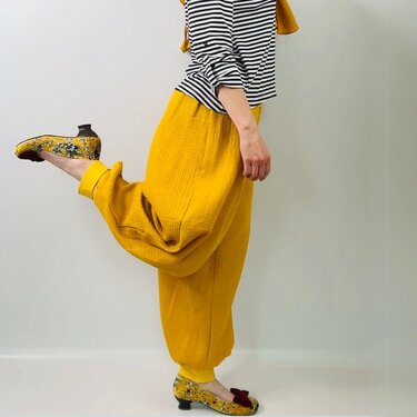 Schnittmuster Haremshose PIPPA Gr. 34-54 | Pumphose - Nähen