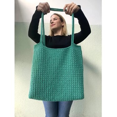 Laura tote bag - Crochet