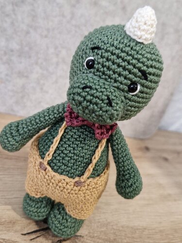 PDF Häkelanleitung Amigurumi Dino Diego - Bild 2