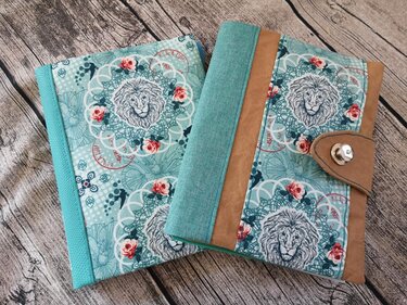 Schnittmuster Ordnerhülle Klasse(N)Buch - Nähen