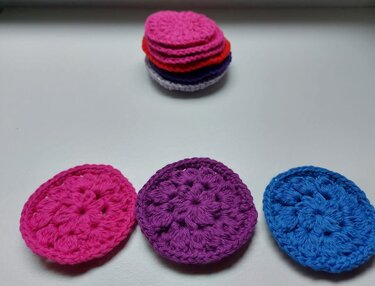 Cosmetic pads - Crochet