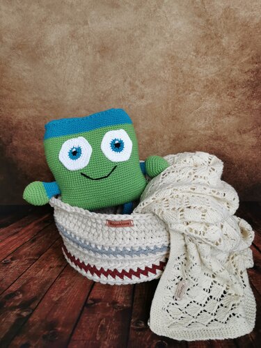 crochet pattern PDF mascot mascots Hugo baby easy pattern amigurumi