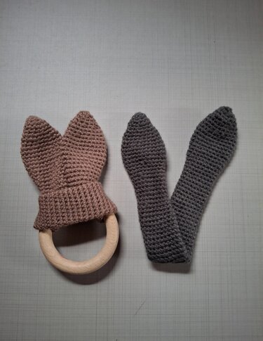 Griptoy Bunny Ears - Crochet