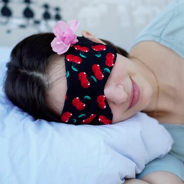 E-Book - Maske Schlafmaske nähen für Anfänger Kühlkissen möglich - Bild 4