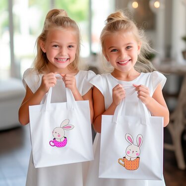 Stickdatei HASE IN DER Tasse SET 1 Ostern - Sticken