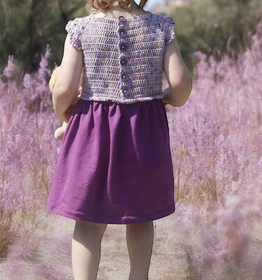 DIY Häkelanleitung Kinderkleid Luise - Größe 50/56 bis 122/128 - Deutsch - Bild 10