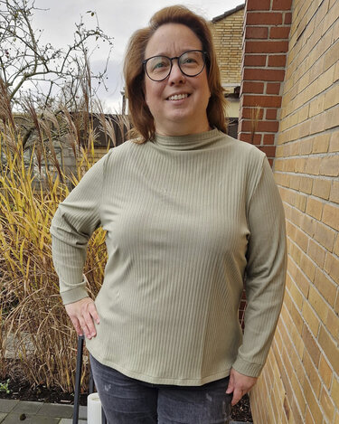 RIBSHIRT "FRU ELTJE" - Schnittmuster und Anleitung - Nähen