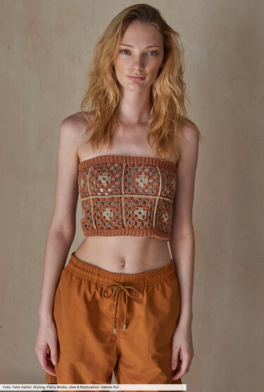 Gehäkeltes Bustier - Häkeln