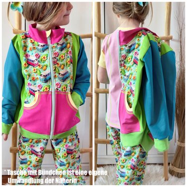 E-Book Bounce Jacke Gr. 80 bis 152 - Bild 7