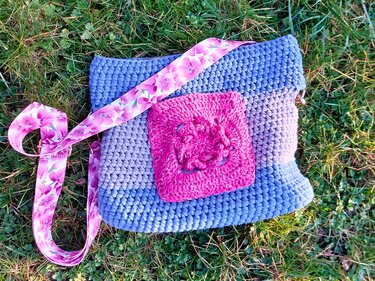 Crochet Pattern Bag „Kiss from a Rose“