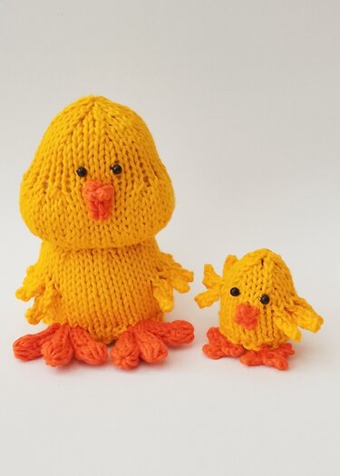 TeaCosyFolk's Easter Chicks Chocolate Cosies Knitting Pattern