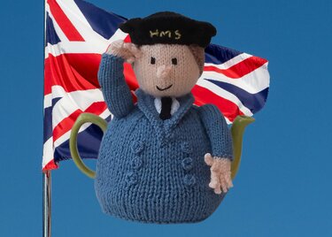 TeaCosyFolk's WRNS Tea Cosy Knitting Pattern