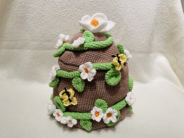 Häkelanleitung Osterkörbchen Osterei