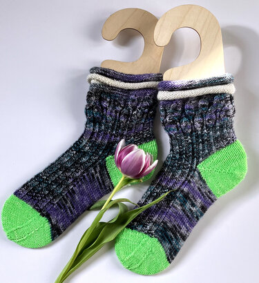 Tulpenwiese Socken - Bild 3
