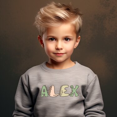 DINO Alphabet Buchstaben ABC Schulanfänger Stickdatei - Sticken