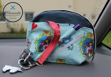 Schnittmuster Netti - das Täschchen für die Tasche - Nähen