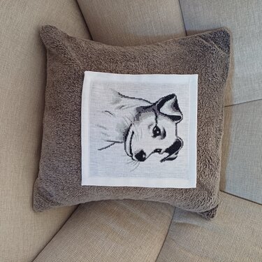 Cross Stitch Pattern Jack Russell Terrier Benji, embroidery pattern PDF/PNG