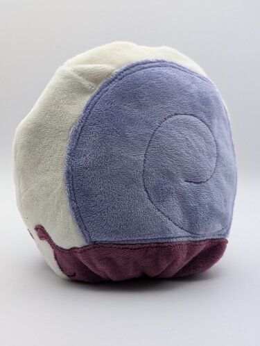 reversible cuddly toy "Krempeltier" snail Level 1 - sewing instruction