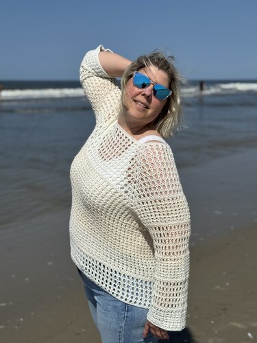 Häkelanleitung Pullover/Shirt/Jacke/Weste Suria - Bild 5