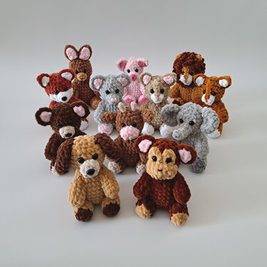 Cuddly Tiger - Crochet