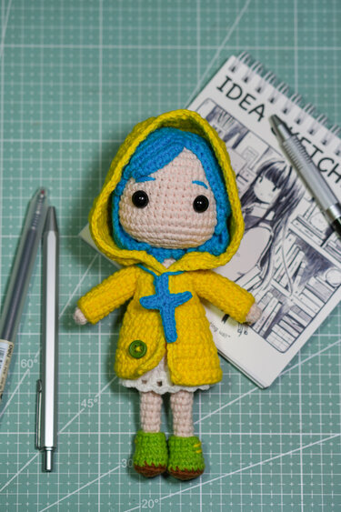 Luciel DOLL PDF amigurumi pattern - crochet pattern PDF Doll