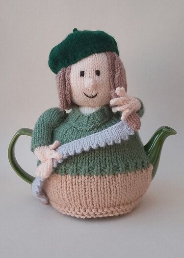 TeaCosyFolk Lumberjill Tea Cosy Knitting Pattern