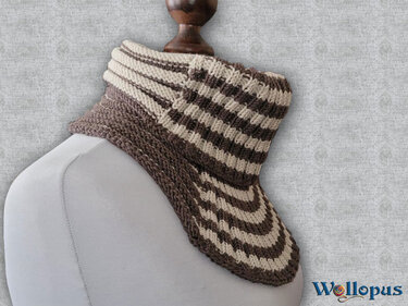 Bananensocke für den Hals - Stricken