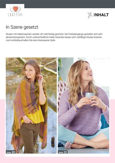 Sammlung Hebemaschen-Muster - Stricken