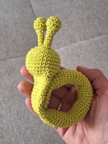 Grasping Toy Snail - Quick and easy - Crochet pattern