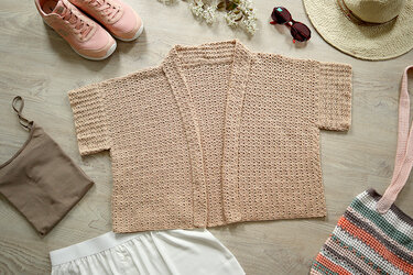 Cardigan, Jacket "Cassy" - Crochet Pattern