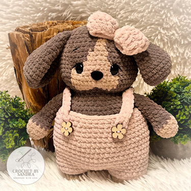 Häkelanleitung Hund Enno