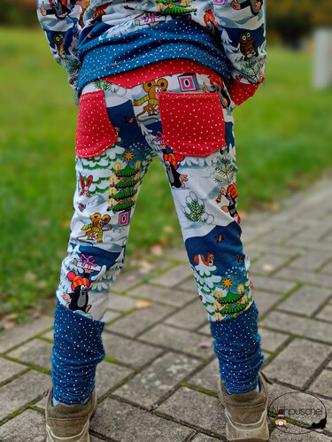 Schnittmuster Jeggings Giorgia für Kinder Gr. 80-164 - Nähen