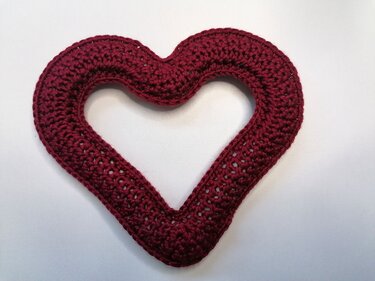 Häkelanleitung für ein Herz