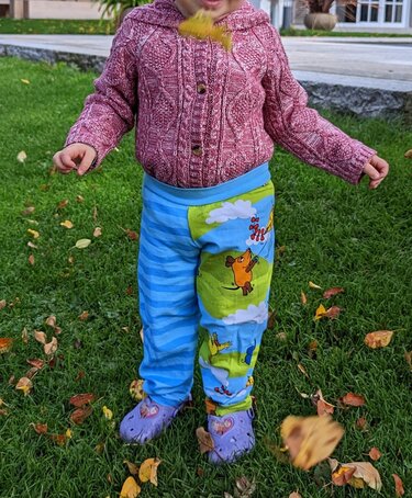 Schnittmuster Basic Jogginghose Hose für Mädchen  Gr. 74-164 - Bild 6