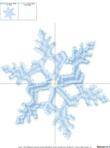 Kreative Stickmotive: 8 verschiedene Sterne im Set - Sticken