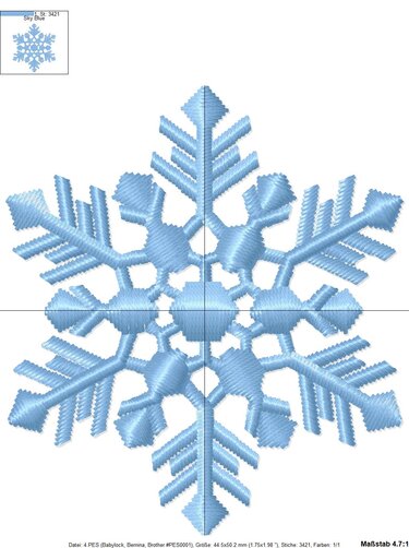 Kreative Stickmotive: 8 verschiedene Sterne im Set - Sticken