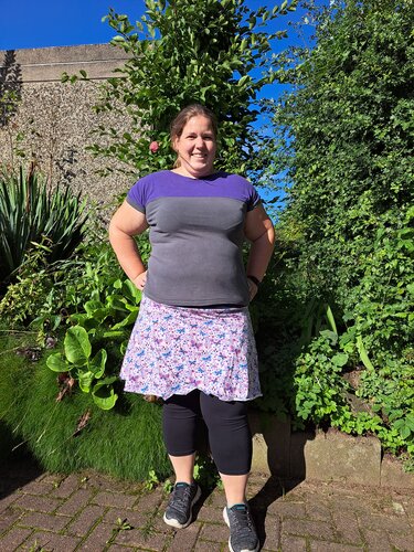 Schnittmuster Rock mit Leggings Roggings Curvy für Damen Gr. 46-60 - Nähen