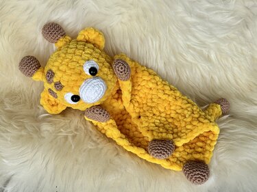Crochetpattern - Lovey / Comforter Girafe "Leni"