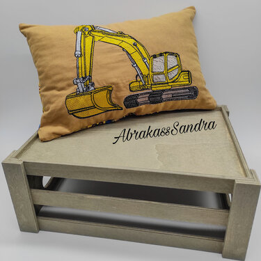 Stickdatei "Bagger Nico" in verschiedenen Größen - Sticken