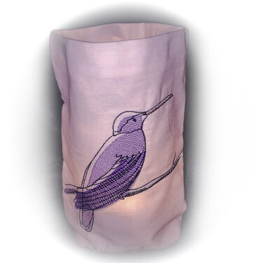 Kolibri 8 Größen 13x18-20x30, Vogel,  Stickdatei, Stickmuster, wie gemalt - Sticken