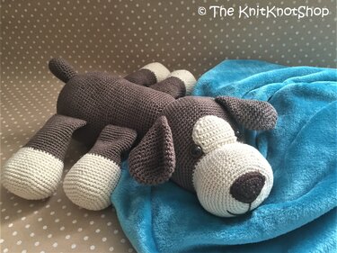 Häkelanleitung Kuscheltier Hund "Bello"