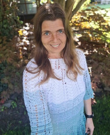 Tunika/Pulli/Kleid Pitufina, Häkelanleitung - Bild 7